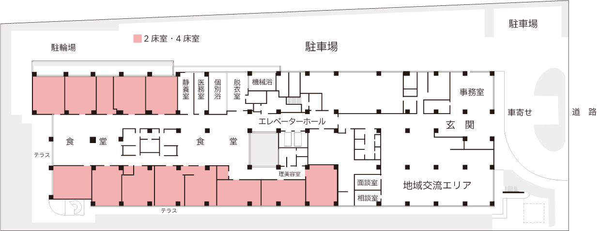 1階フロアマップ